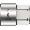Wera 10 mm Standard Hex Socket with 1/4 in Drive, Chrome Vanadium Steel, 9.5 mm Overall Length 05003690001