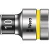 Wera 10 mm Standard 1/2 in Drive Socket, Chrome Vanadium Steel, 10.4mm Overall Length 05003730001