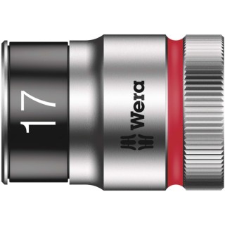 Wera 1/2 in Socket Wrench 37mm Overall Chrome Vanadium Steel Chrome Finish 05024466001