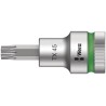 Wera 1/2 in Drive TX45 Bit Socket Chrome Vanadium Steel, Chrome Finish, 60mm Length TX45