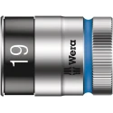 Wera 1/2 in Drive 19 mm Standard Chrome Vanadium Steel Socket 14mm Overall Length 05003739001