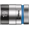 Wera 1/2 in Drive 19 mm Standard Chrome Vanadium Steel Socket 14mm Overall Length 05003739001