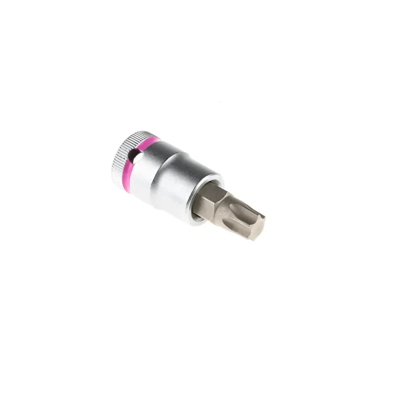 Wera 1/2 in Drive TX55 Torx Socket Chrome Vanadium Steel 60mm Overall Length TX55
