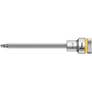 Wera Socket Bit 1/2 in Drive TX25, Chrome Vanadium Steel, 140mm Length TX25