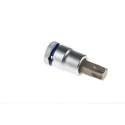 Wera 1/2 in Drive TX60 Torx Socket Chrome Vanadium Steel 60mm Overall Length TX60