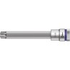 Wera 1/2 in Drive TX60 Torx Socket Chrome Vanadium Steel 140mm Overall Length TX60
