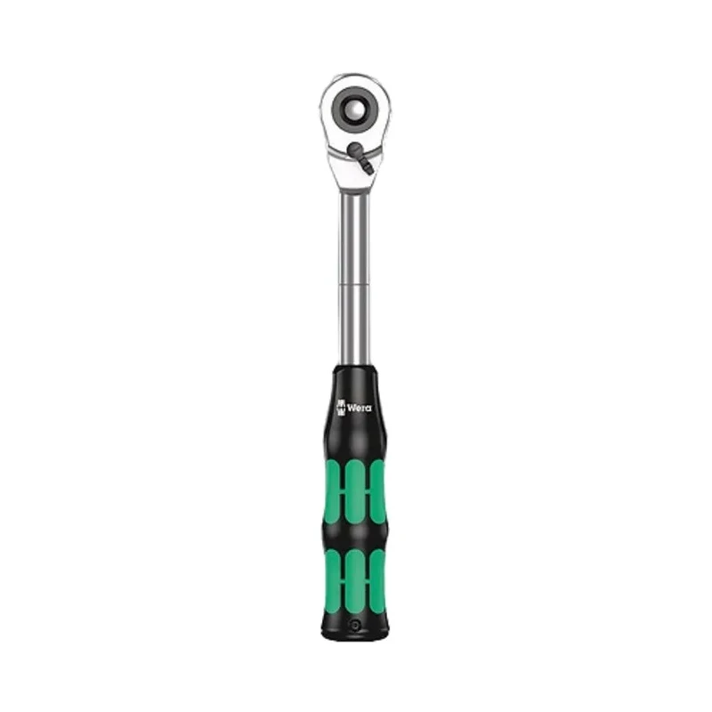 Wera 13-Piece 1/2 inch 6 Point Socket Set, Metric Sizes 10 to 19 mm, Square Drive 05004090001