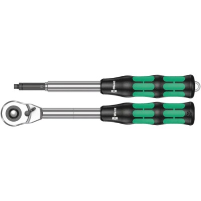 Wera Zyklop 1/2 Inch Drive Ratchet with Ratchet Handle, Steel, 281 mm Overall Length 05004095001