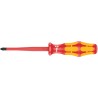 Wera Insulated Screwdriver PH1 Tip 80 mm Blade 161 mm Overall VDE 1000V Approved 05020131001