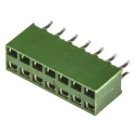 TE Connectivity AMPMODU HV100 Series 14-Contact 2 Row 2.54 mm Pitch Straight Through Hole PCB Socket HV100