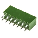 TE Connectivity AMPMODU HV100 Series 14-Contact 2 Row 2.54 mm Pitch Straight Through Hole PCB Socket HV100