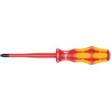 Wera Insulated Screwdriver PH2 Tip 100mm Blade VDE 1000V Approved 198mm Overall 05020133001