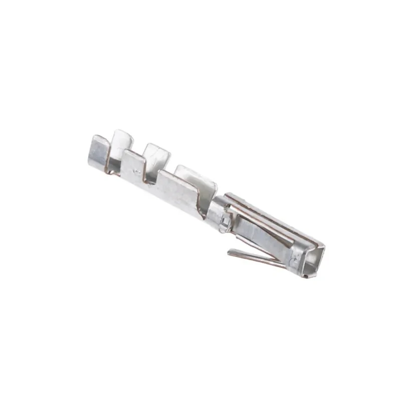 TE Connectivity AMPMODU MOD II Series Female Crimp Terminal, Tin Plated, 3A, 26-22 AWG, 18.8mm Length 182206-2
