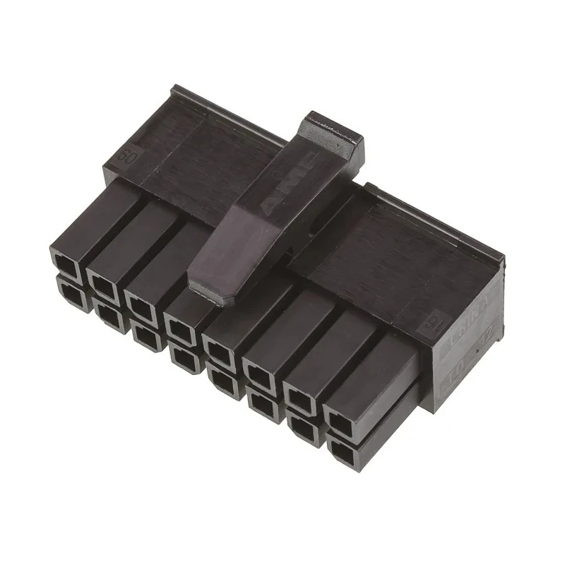 TE Connectivity Micro MATE-N-LOK Female Connector Housing 3 mm Pitch 16 Way 2 Row Straight 1-794617-6