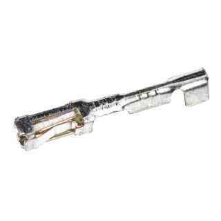 TE Connectivity AMPMODU MOD IV Series Female Crimp Terminal, 32 AWG Min Crimp, 28 AWG Max, Tin Plated, Intermediate 167024-3