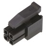 TE Connectivity Micro MATE-N-LOK Female Connector Housing 3 mm Pitch 4 Way 2 Row Straight 794617-4