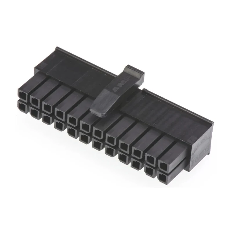 TE Connectivity Micro MATE-N-LOK Female Connector Housing 24 Way 2 Row Straight 3 mm Pitch 2-794617-4