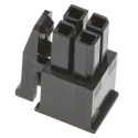 TE Connectivity Micro MATE-N-LOK Female Connector Housing 3 mm Pitch 4 Way 2 Row Straight 794617-4