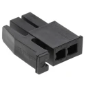 Molex TE Connectivity Micro MATE-N-LOK Female Connector Housing 3 mm Pitch 2 Way 2 Row Straight 794617-2