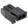Molex TE Connectivity Micro MATE-N-LOK Female Connector Housing 3 mm Pitch 2 Way 2 Row Straight 794617-2