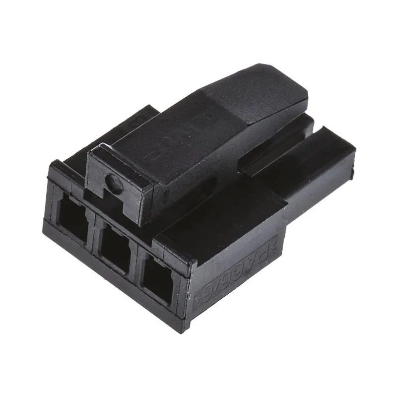 TE Connectivity Micro MATE-N-LOK 3 mm Pitch Female Connector Housing 3 Way 1 Row Straight 1445022-3