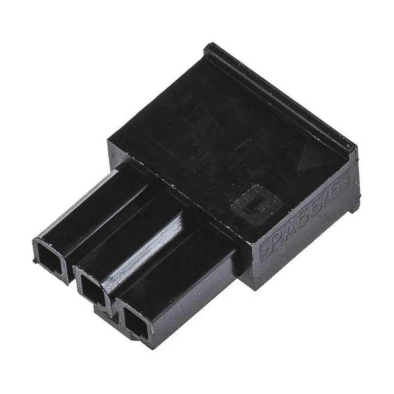 TE Connectivity Micro MATE-N-LOK 3 mm Pitch Female Connector Housing 3 Way 1 Row Straight 1445022-3