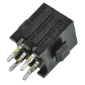 TE Connectivity Micro MATE-N-LOK Series Straight Through Hole PCB Header 4 Contact 3 mm Pitch 2 Row Shrouded 3-794630-4