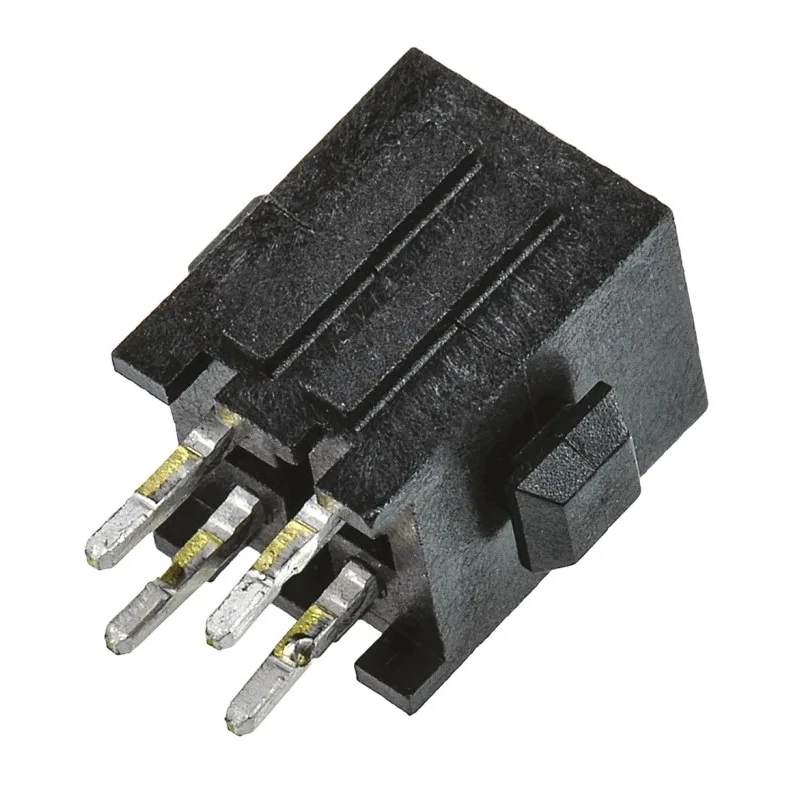 TE Connectivity Micro MATE-N-LOK Series Straight Through Hole PCB Header 4 Contact 3 mm Pitch 2 Row Shrouded 3-794630-4