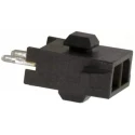 TE Connectivity Micro MATE-N-LOK Series Straight Through Hole PCB Header 2 Contact 3 mm Pitch 2 Row Shrouded 3-794630-2