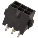 TE Connectivity Micro MATE-N-LOK Series Straight Through Hole PCB Header, 6 Contact, 3 mm Pitch, 2 Row, Shrouded 3-794630-6