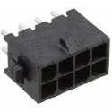Wurth Elektronik Micro MATE-N-LOK Series Straight Through Hole PCB Header, 8 Contacts, 3 mm Pitch, 2 Row, Shrouded 3-794630-8