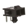 TE Connectivity Micro MATE-N-LOK Series Right Angle Through Hole PCB Header 2 Contacts 3 mm Pitch 250V 5A Nylon 2-1445055-2