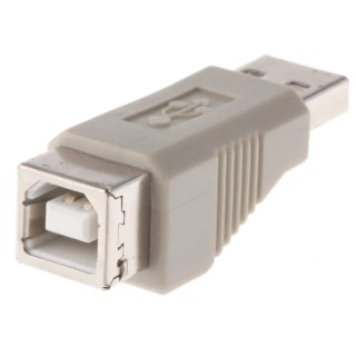 RS PRO USB Type A to Male to USB B Female Adapter 495-5358