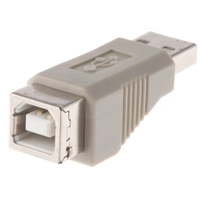 RS PRO USB Type A to Male to USB B Female Adapter 495-5358