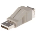 RS PRO USB Type A to Male to USB B Female Adapter 495-5358