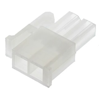 TE Connectivity VAL-U-LOK Female Connector Housing 4.2 mm Pitch, 2 Way, 2 Row Straight 794954-2