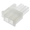 TE Connectivity VAL-U-LOK Female Connector Housing 4.2 mm Pitch, 2 Way, 2 Row Straight 794954-2