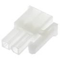 TE Connectivity VAL-U-LOK Female Connector Housing 4.2 mm Pitch, 2 Way, 2 Row Straight 794954-2