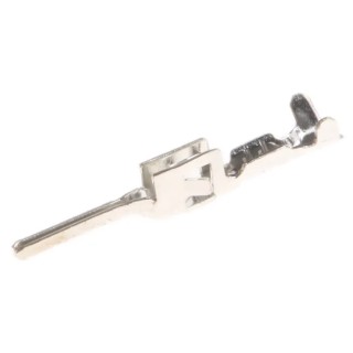 TE Connectivity Micro MATE-N-LOK Series Male Crimp Terminal 5A Current 30-26 AWG Wire Range 1-794613-0