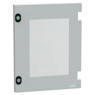 Schneider Electric PanelSeT Series Fibreglass Reinforced Polyester Electrical Enclosure Single Door 300 mm W x NSYDPLM43TG