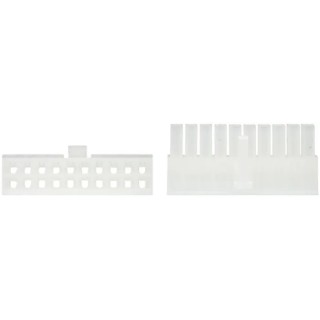 TE Connectivity VAL-U-LOK Female Connector Housing 20 Contacts 2 Row 4.2 mm Pitch Nylon 2-794954-0