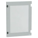 Schneider Electric PanelSeT Series Fibreglass Reinforced Polyester Black RAL 7035 Single Door 700mm H, 500mm W NSYDPLM75TG