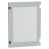 Schneider Electric PanelSeT Series Fibreglass Reinforced Polyester Black RAL 7035 Single Door 700mm H, 500mm W NSYDPLM75TG