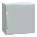 Schneider Electric PanelSeT Series Polyethylene Terephthalate 1-Door Floor Standing Enclosure IP65 500x500x320mm NSYPLA553G