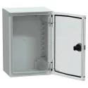 Schneider Electric PanelSeT Series Polyester Wall Box IP66 Transparent Door 310mm x 215mm x 160mm NSYPLM32TG