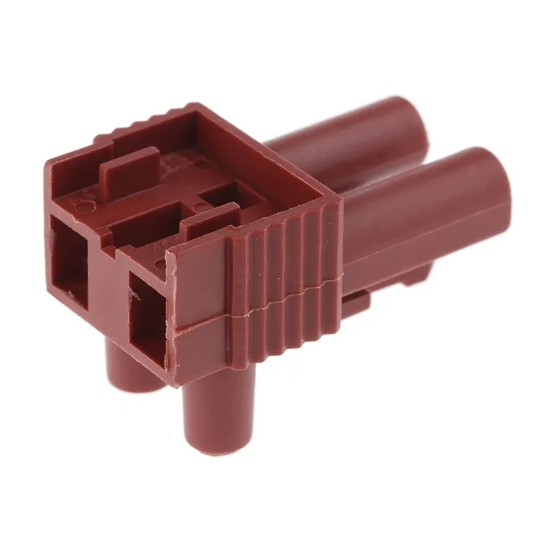 RS PRO Non-Fused Terminal Block Connector, 2-Way, 16A, 400V, Screw Termination, 2.5mm² Wire, Nylon, Brass Contacts 495-6187