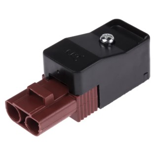 RS PRO Non-Fused Terminal Block 2-Way 2.5mm² Wire 16A Screw, Nylon, Brass Contact, 400V 495-6216
