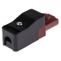 RS PRO Non-Fused Terminal Block 2-Way 2.5mm² Wire 16A Screw, Nylon, Brass Contact, 400V 495-6216