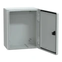 Schneider Electric PanelSeT Series Polyethylene Terephthalate Wall Box IP66 308 mm x 255 mm x 160 mm NSYPLM3025G