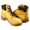 DeWALT Apprentice Honey Steel Toe Capped Men's Safety Boots EU Size 42, EN 345 SB, EN ISO 20345:2011 APPRENTICE SIZE 8